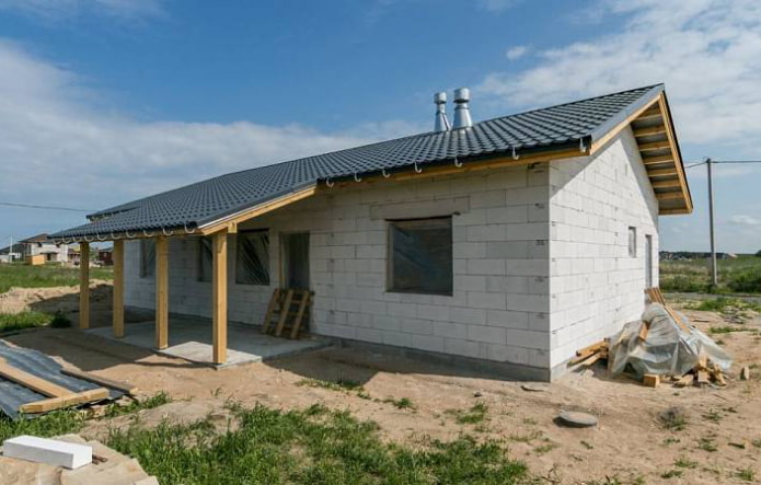 дом из газоблоков дом из газоблоков