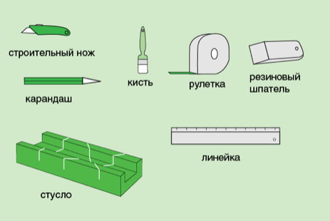 инструменты требуемые для установки плинтуса для натяжного потолка инструменты требуемые для установки плинтуса для натяжного потолка
