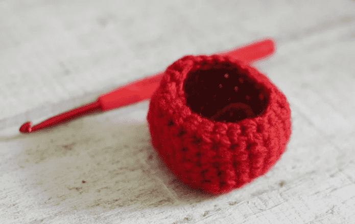 Коробочка из пряжи Коробочка из пряжи