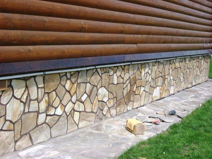 цоколь дома из натурального камня цоколь дома из натурального камня