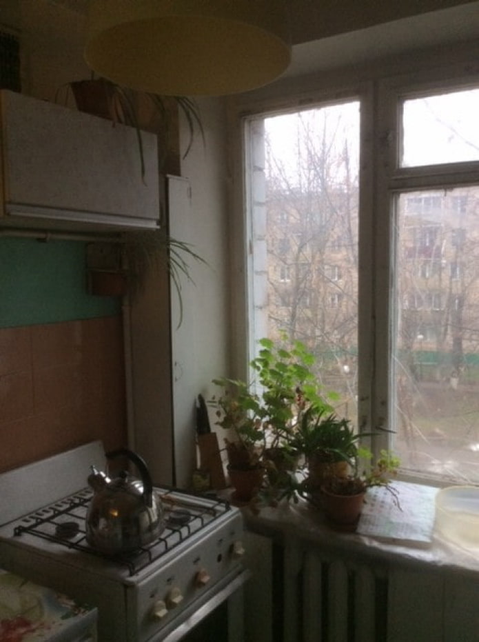 Кухня до переделке Кухня до переделке