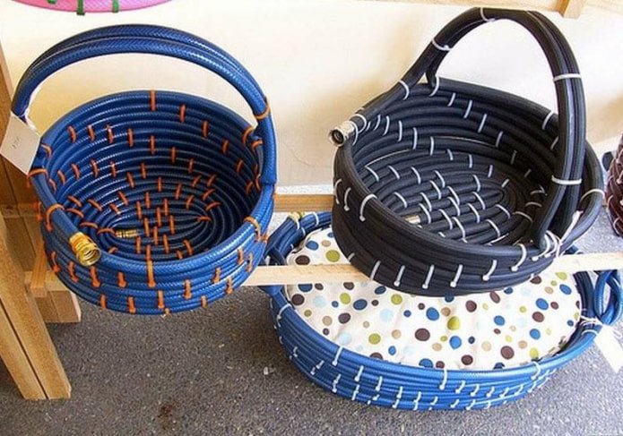 корзина из шланга корзина из шланга